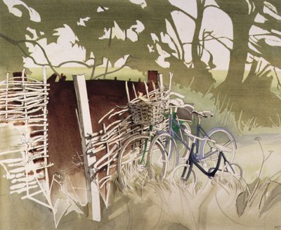 Decrepit Essex Bicycles by Miles Contemporary Artist Thistlethwaite